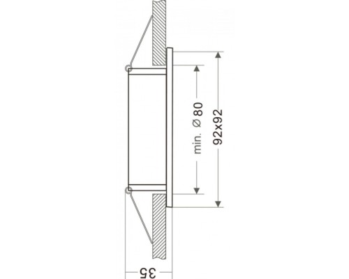 Точечный светильник Sirrah 110022 Deko-Light