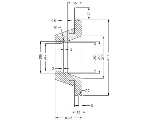 Точечный светильник  110501 Deko-Light