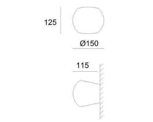 Настенный светильник Osano 341065 Deko-Light