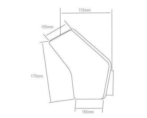 Настенный светильник Keops 341160 Deko-Light