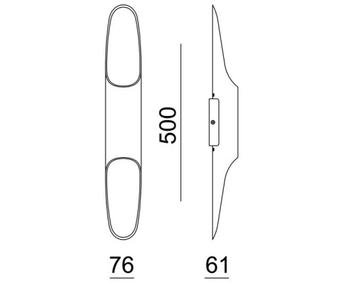Бра Apodis 500 341200 Deko-Light
