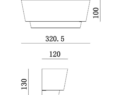 Настенный светильник Dl Twynnda 341205 Deko-Light