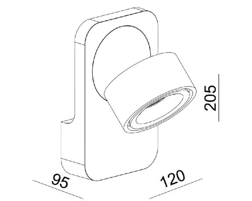 Спот Uni 341215 Deko-Light