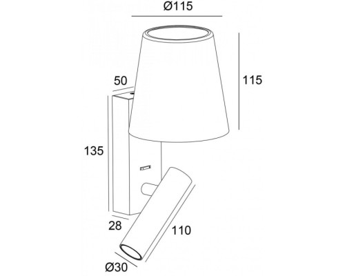 Бра Alwa 341228 Deko-Light