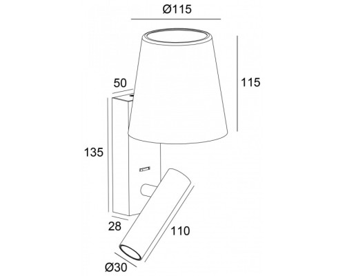 Бра Alwa 341229 Deko-Light