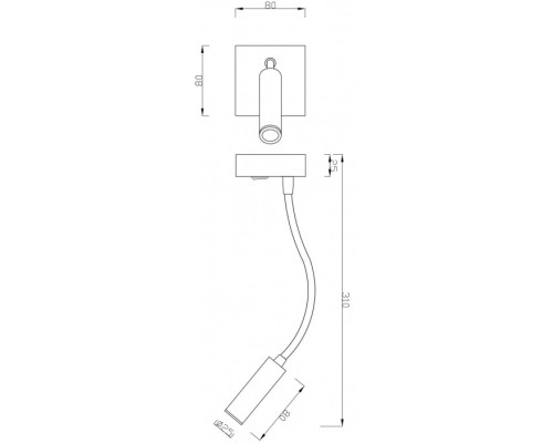 Бра Brahe 341236 Deko-Light
