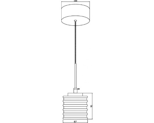 Подвесной светильник Lucy 342061 Deko-Light