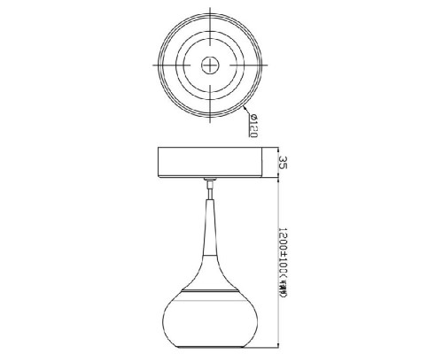 Подвесной светильник Elena 342087 Deko-Light