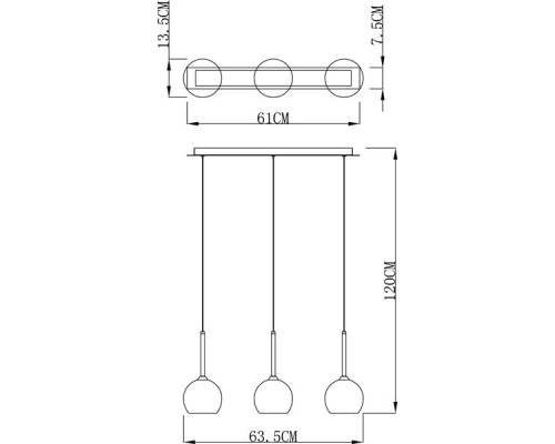 Подвесной светильник Bunda 342115 Deko-Light