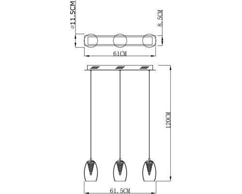 Подвесной светильник Electra 342117 Deko-Light