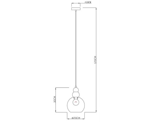 Подвесной светильник Diphda 342119 Deko-Light