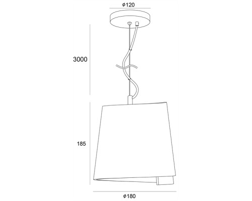 Подвесной светильник Twister 342144 Deko-Light
