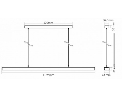 Подвесной светильник Office Three 342146 Deko-Light
