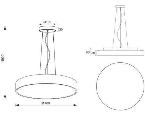 Подвесной светильник Menkar 342202 Deko-Light