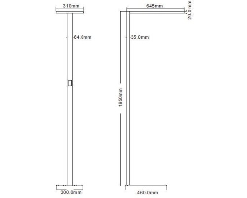 Торшер Office One 343022 Deko-Light