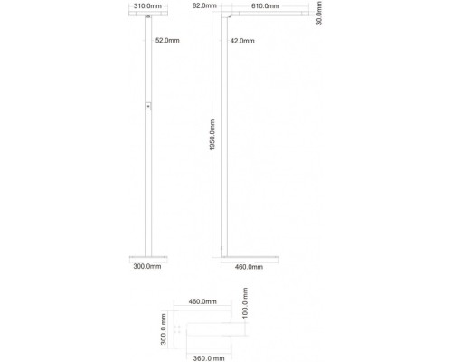 Торшер Office One 343030 Deko-Light