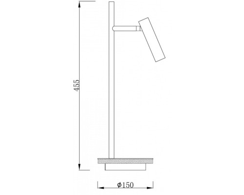 Интерьерная настольная лампа Brahe 346015 Deko-Light