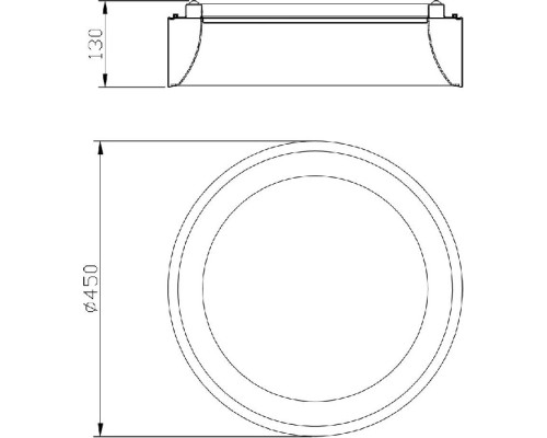 Потолочный светильник Sculptoris 348103 Deko-Light
