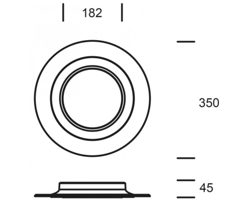 Настенно-потолочный светильник Orbit 401010 Deko-Light