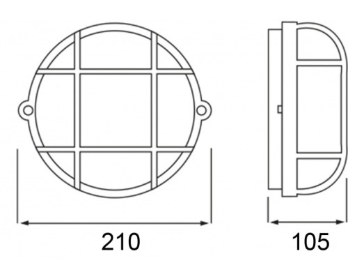 Настенный светильник уличный Syrma 401014 Deko-Light