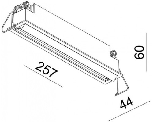 Точечный светильник Ceti 563007 Deko-Light