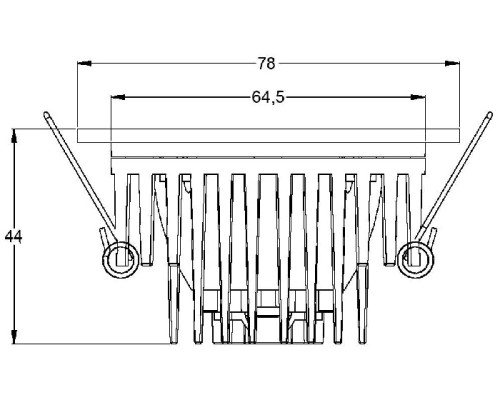 Точечный светильник COB 565109 Deko-Light