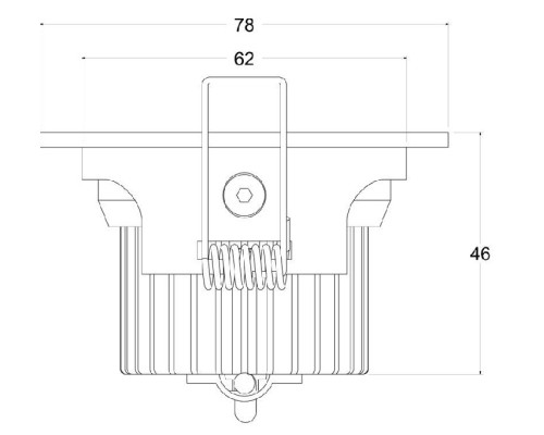 Точечный светильник COB 565193 Deko-Light