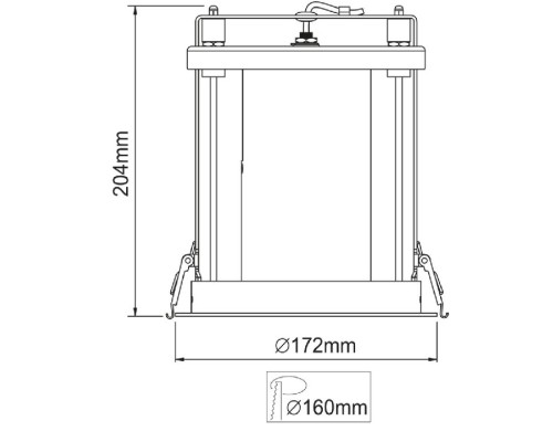 Точечный светильник Luna 565260 Deko-Light
