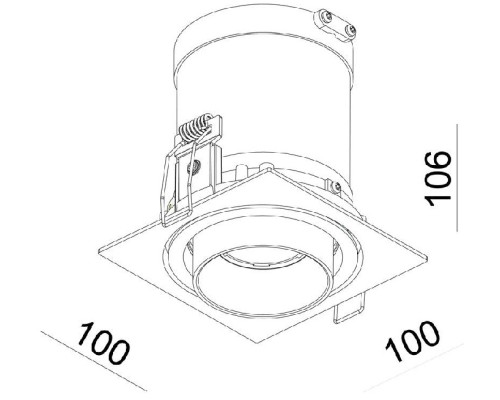 Точечный светильник Rigel Mini 565312 Deko-Light