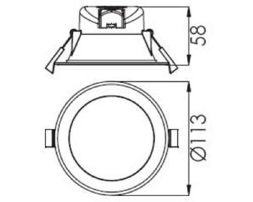 Точечный светильник Acrux 565316 Deko-Light