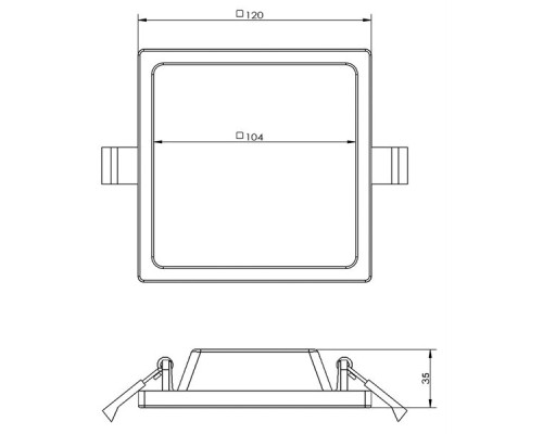 Точечный светильник Alya 565321 Deko-Light
