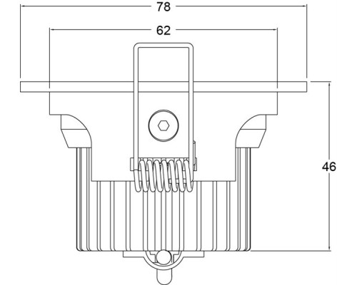 Точечный светильник COB 68 RGBW 565335 Deko-Light