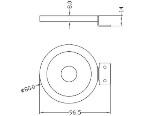 Настенный светильник Louise 687130 Deko-Light