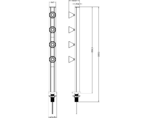 Спот Karva 688001 Deko-Light