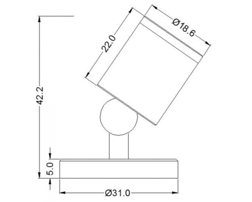 Спот Herculis 688025 Deko-Light