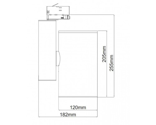 Трековый светильник Aaron 707091 Deko-Light
