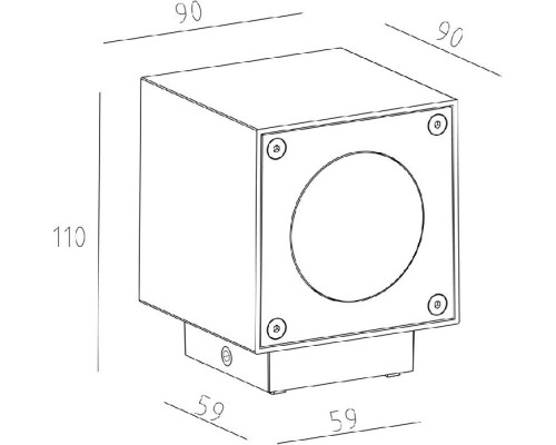 Архитектурная подсветка Cubodo 730328 Deko-Light