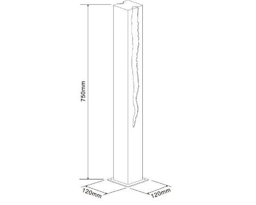 Наземный светильник El Rayo 730373 Deko-Light