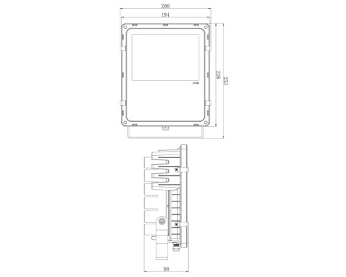 Прожектор уличный Amber 730465 Deko-Light