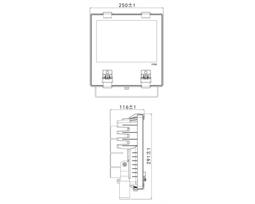 Прожектор уличный Amber 730466 Deko-Light