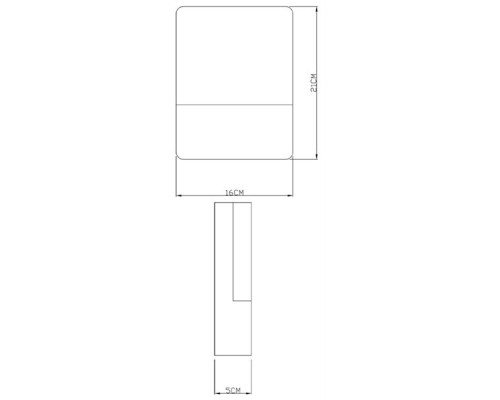 Настенный светильник уличный Pictoris 731091 Deko-Light