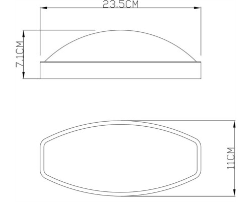 Настенный светильник уличный Eridani 731092 Deko-Light