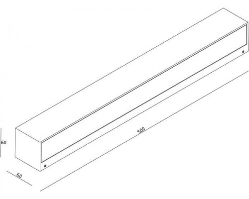 Настенный светильник уличный Linear 731129 Deko-Light