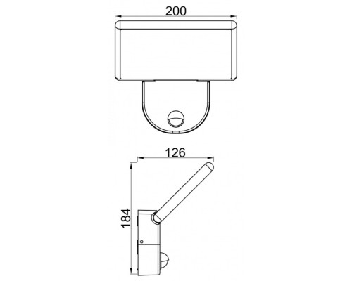 Настенный светильник уличный Alkes 731139 Deko-Light