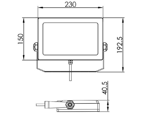 Прожектор уличный Flood 732012 Deko-Light