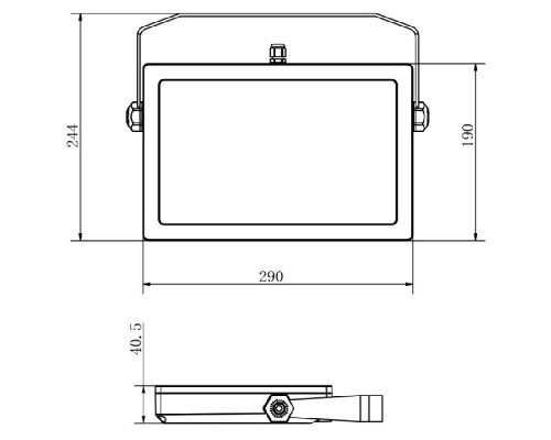 Прожектор уличный Flood 732013 Deko-Light