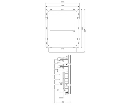 Прожектор уличный Flood 732076 Deko-Light