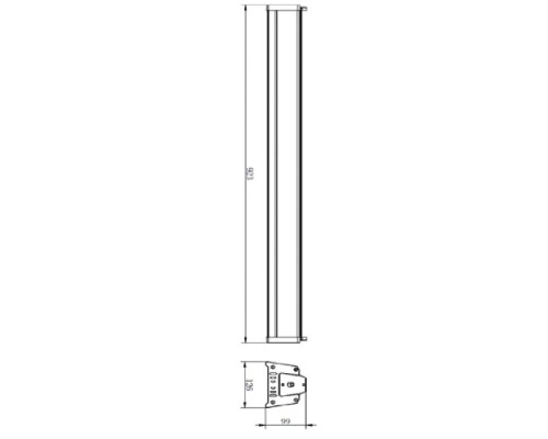 Прожектор уличный Highbay Normae 732084 Deko-Light