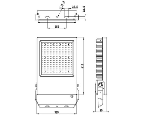 Прожектор уличный Atik 732103 Deko-Light