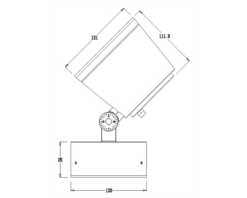 Грунтовый светильник Colt 732110 Deko-Light